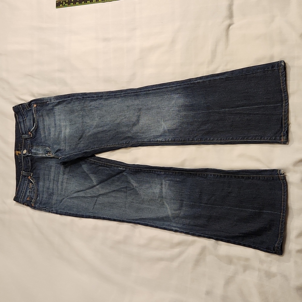 7 for all mankind jeans‎ Bootcut women's 28 blue denim USA made